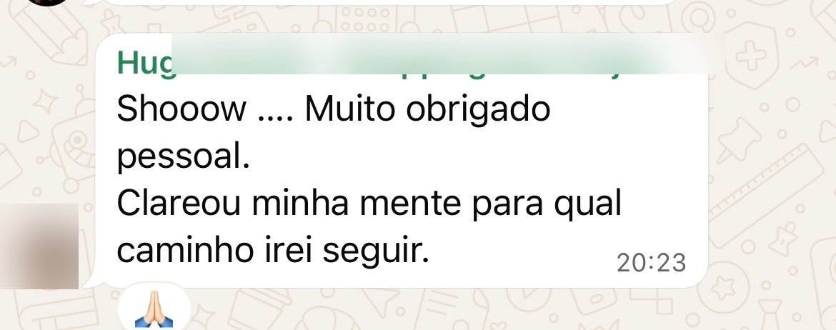 Depoimento real de Hugo sobre o curso Fluxo Digital